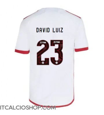 Flamengo David Luiz #23 Seconda Maglia 2024-25 Manica Corta
